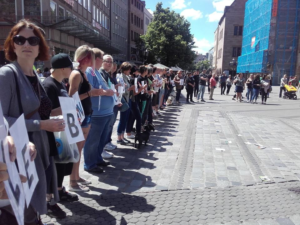 Streuneraktionstag in Nürnberg