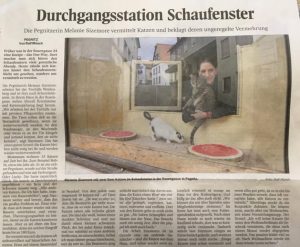 Durchgangsstation Schaufenster